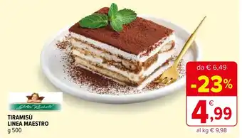 Iperal TIRAMISÙ LINEA MAESTRO g 500 offerta