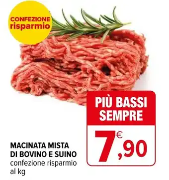 Iperal MACINATA MISTA DI BOVINO E SUINO offerta