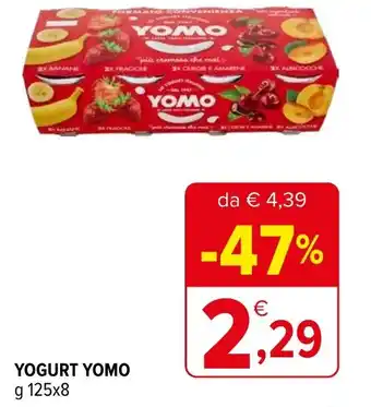 Iperal YOGURT YOMO g 125 x 8 offerta