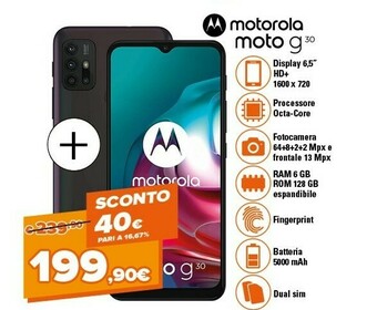 Expert Moto g 30 offerta