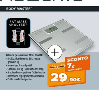 Expert Rowenta bilancia pesapersone br6010 offerta
