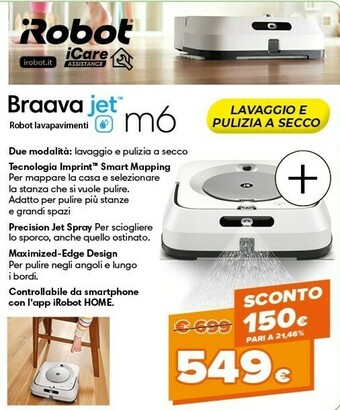 Expert Robot aspirapolvere offerta