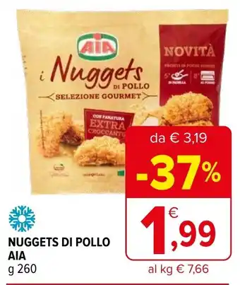 Iperal NUGGETS DI POLLO AIA g 260 offerta