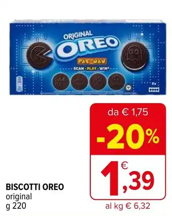 Iperal BISCOTTI OREO original g 220 offerta