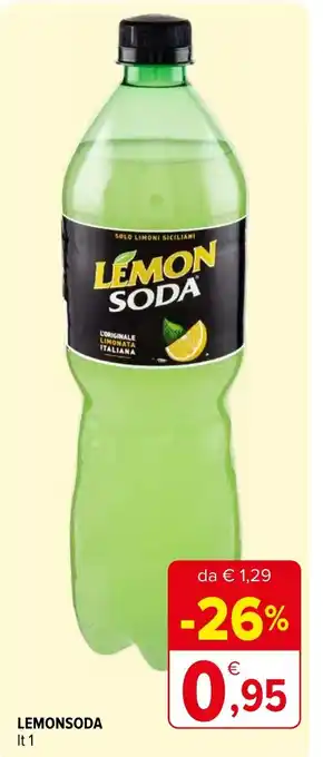 Iperal LEMONSODA lt 1 offerta