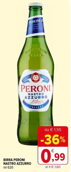 Iperal BIRRA PERONI NASTRO AZZURRO ml 620 offerta