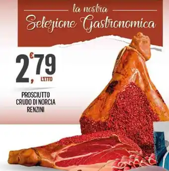 Despar PROSCIUTTO CRUDO DI NORCIA RENZINI offerta