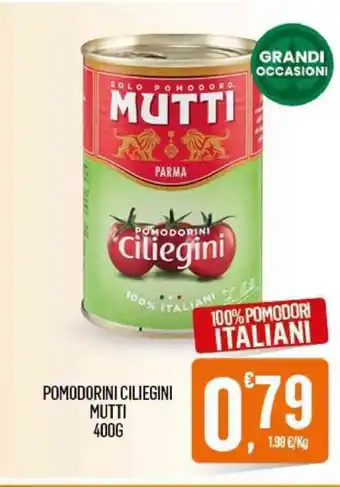 Despar POMODORINI CILIEGINI MUTTI 400G offerta