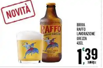 Despar BIRRA RAFFO LAVORAZIONE GREZZA 45CL offerta