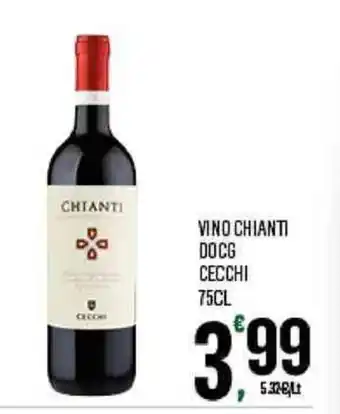 Despar VINO CHIANTI DOCG CECCHI 75CL offerta