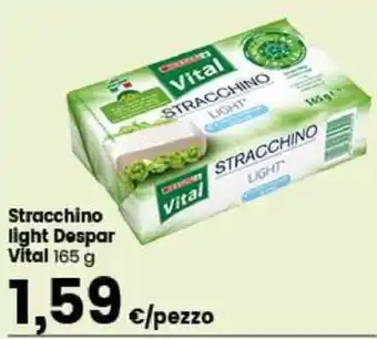 Despar Stracchino light Despar Vital 165 g offerta