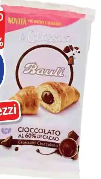Famila Superstore Croissant Bauli i Classici cioccolato/crema/ciliegia/albicocca 50x10 g offerta