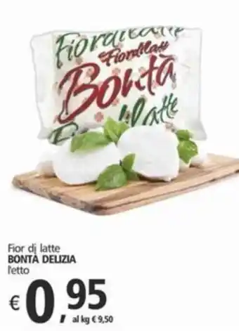 Alter Discount Fior di latte BONTÀ DELIZIA l'etto offerta