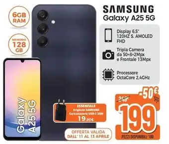 Expert SAMSUNG Galaxy A25 5G offerta