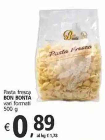 Alter Discount Pasta fresca BON BONTÀ vari formati 500 g offerta