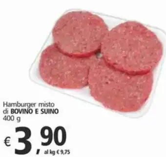 Alter Discount Hamburger misto di BOVINO E SUINO 400 g offerta