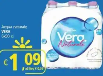 Acqua naturale VERA 6x50 cl