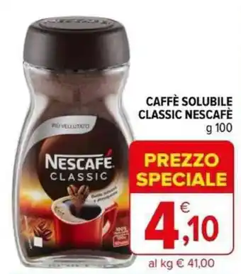 Iperal CAFFÈ SOLUBILE CLASSIC NESCAFÈ g 100 offerta