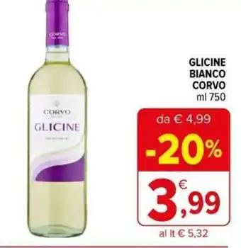 Iperal GLICINE BIANCO CORVO ml 750 offerta