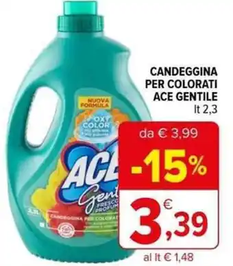 Iperal CANDEGGINA PER COLORATI ACE GENTILE It 2,3 offerta