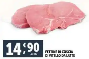 Deco Supermercati FETTINE DI COSCIA DI VITELLO DA LATTE offerta