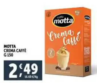 Deco Supermercati MOTTA CREMA CAFFÈ G150 offerta