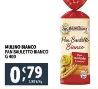 Deco Supermercati MULINO BIANCO PAN BAULETTO BIANCO G 400 offerta