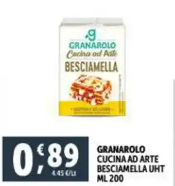 Deco Supermercati GRANAROLO CUCINA AD ARTE BESCIAMELLA UHT ML 200 offerta