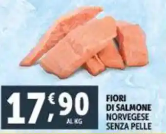 Deco Supermercati FIORI DI SALMONE NORVEGESE SENZA PELLE offerta