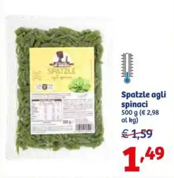 In'S Mercato Spatzle agli spinaci 500 g offerta