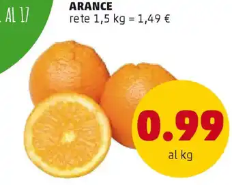 PENNY ARANCE rete offerta