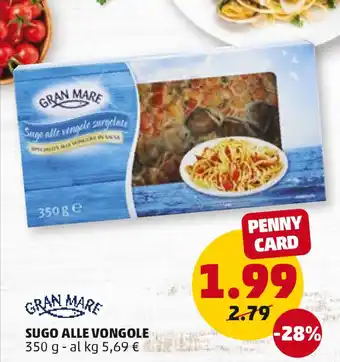 PENNY GRAN MARE SUGO ALLE VONGOLE 350 G offerta