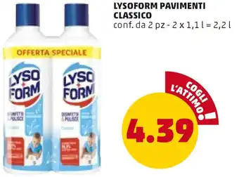 PENNY LYSOFORM PAVIMENTI CLASSICO offerta