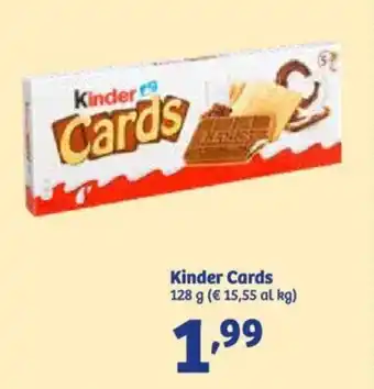 In'S Mercato Kinder Cards 128 g offerta