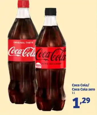 In'S Mercato Coca Cola/ Coca Cola zero 1 l offerta