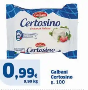 Sigma Galbani Certosino g 100 offerta