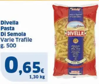 Sigma Divella Pasta Di Semola Varie Trafile g 500 offerta