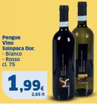Sigma Pengue Vino Solopaca Doc - Bianco - Rosso cl. 75 offerta