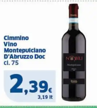 Sigma Cimmino Vino Montepulciano D'Abruzzo Doc cl.75 offerta
