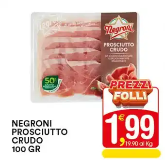Gecop NEGRONI PROSCIUTTO CRUDO 100 GR offerta