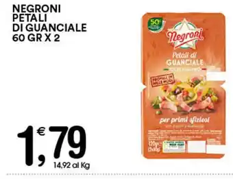 Gecop NEGRONI PETALI DI GUANCIALE 60 GR X 2 offerta