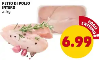 PENNY PETTO DI POLLO INTERO alkg offerta