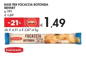 Bennet BASE PER FOCACCIA ROTONDA BENNET offerta