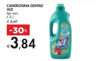 Bennet CANDEGGINA GENTILE ACE tipi vari offerta