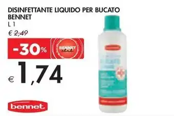 Bennet DISINFETTANTE LIQUIDO PER BUCATO BENNET offerta