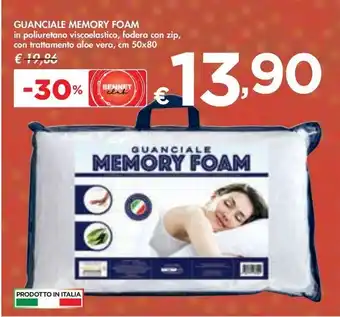 Bennet GUANCIALE MEMORY FOAM offerta