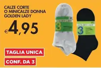 Bennet CALZE CORTE O MINICALZE DONNA GOLDEN LADY offerta