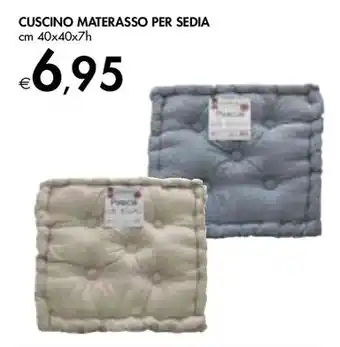 Bennet CUSCINO MATERASSO PER SEDIA cm 40x40x7h offerta