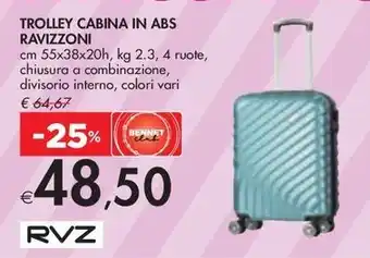 Bennet TROLLEY CABINA IN ABS RAVIZZONI offerta