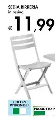 Bennet SEDIA BIRRERIA offerta